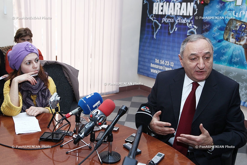Տնտեսագետ Վարդան Բոստանջյանի մամուլի ասուլիսը