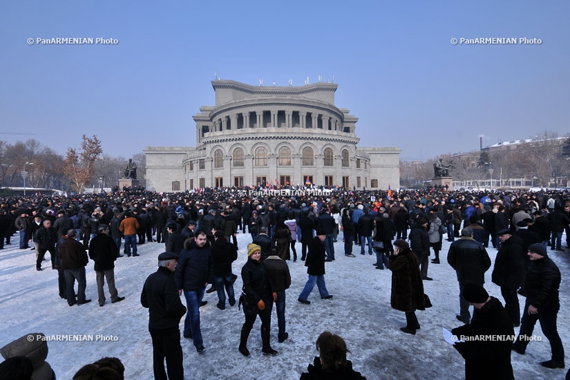 Митинг-марш гражданской инициативы против внедрения обязательной накопительной пенсионной системы