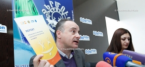 Пресс-конференция исполнительного директора Армянского офиса Фонда народонаселения ООН Гагика Айрапетяна
