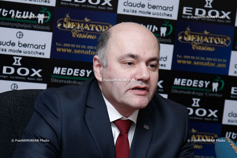 ԱԺ ՕԵԿ խմբակցության քարտուղար Մհեր Շահգելդյանի մամուլի ասուլիսը