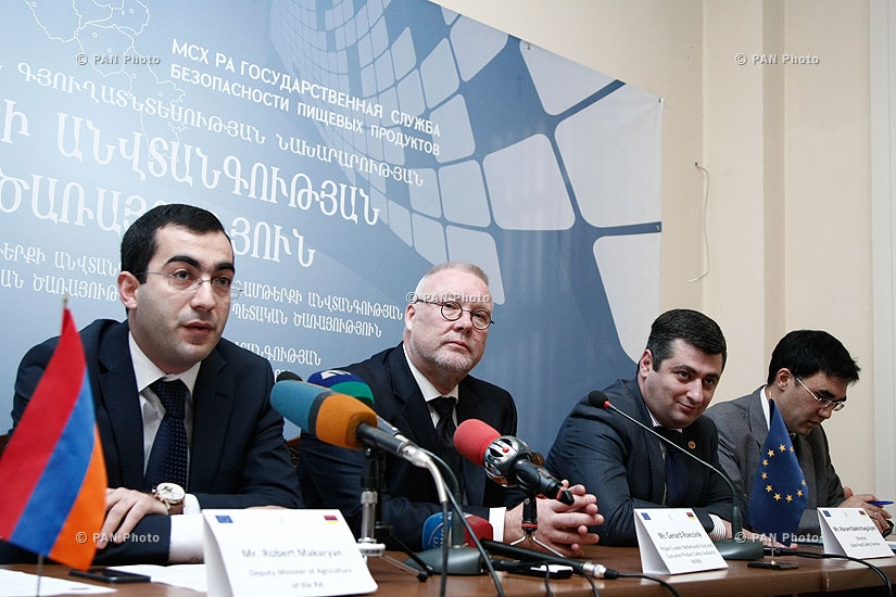 Закрытие проекта ЕС Twinning  «Усиление контроля за безопасностью продуктов животного происхождения и корма для домашних животных в Армении»