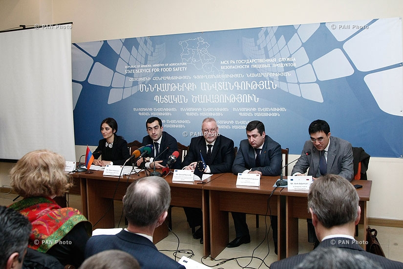 Закрытие проекта ЕС Twinning  «Усиление контроля за безопасностью продуктов животного происхождения и корма для домашних животных в Армении»