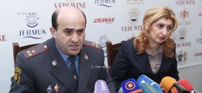 Пресс-конференция начальникa дорожно-патрульной службы Дорожной полиции РА, полковник Норикa Саркисянa