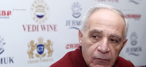 Пресс-конференция главы Союза архитекторов Армении Мкртича Минасяна