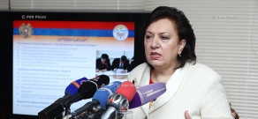 Пресс-конференция Министра Диаспоры РА Грануша Акопян