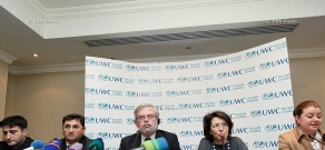 Пресс-конференция руководителей Дилижанской международной школы (DIS)