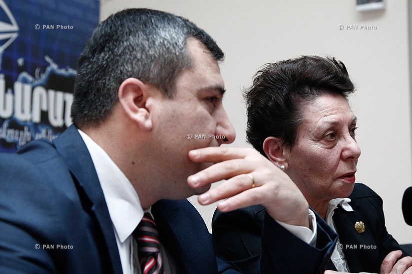 Пресс-конференция представителя партии «Наследие» Анаита Бахшян и адвоката Норайра Норикяна