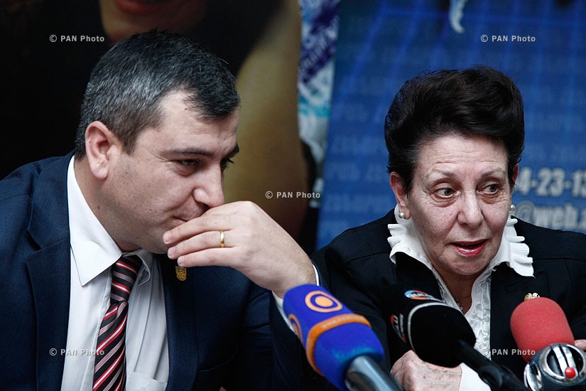 Пресс-конференция представителя партии «Наследие» Анаита Бахшян и адвоката Норайра Норикяна