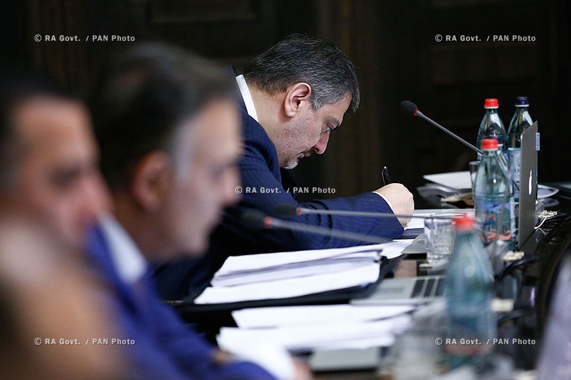 Правительство РА: Заседание Правительства