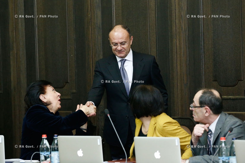 Правительство РА: Заседание Правительства