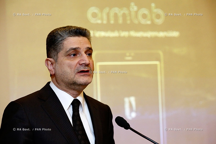 Правительство РА: Презентации первого планшета армянского производства Armtab