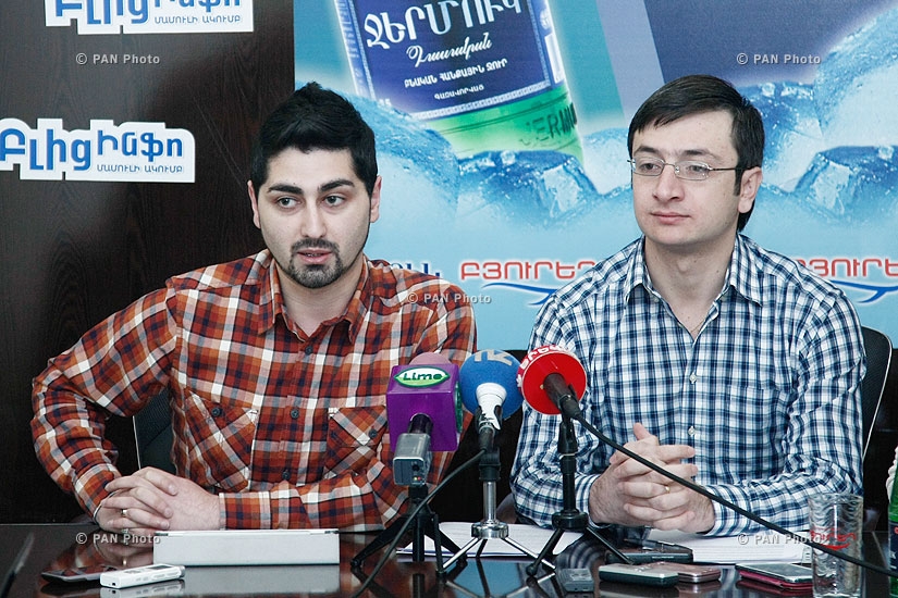 Քաղաքագետ Դավիթ Մանուկյանի և ծրագրավորող Գևորգ Գորգիսյանի մամուլի ասուլիսը
