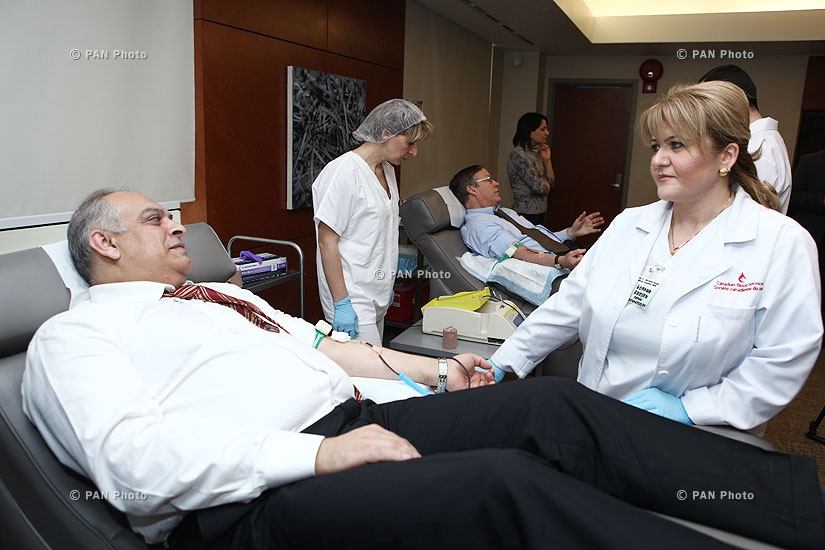 Blood donation campaign organized at U.S. embassy