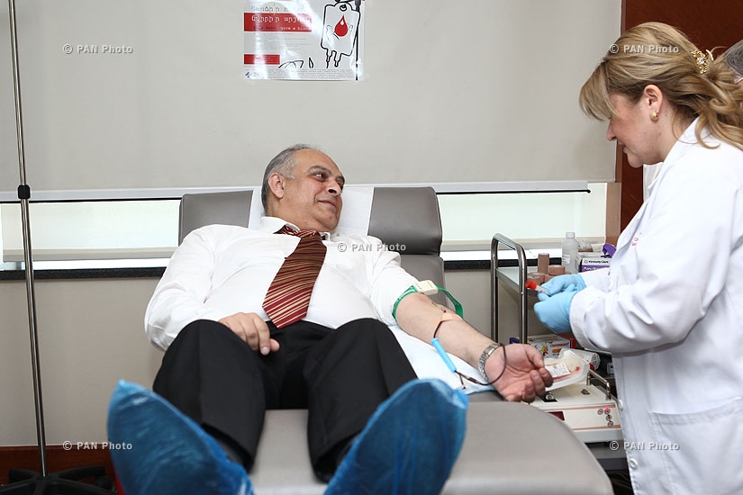 Blood donation campaign organized at U.S. embassy