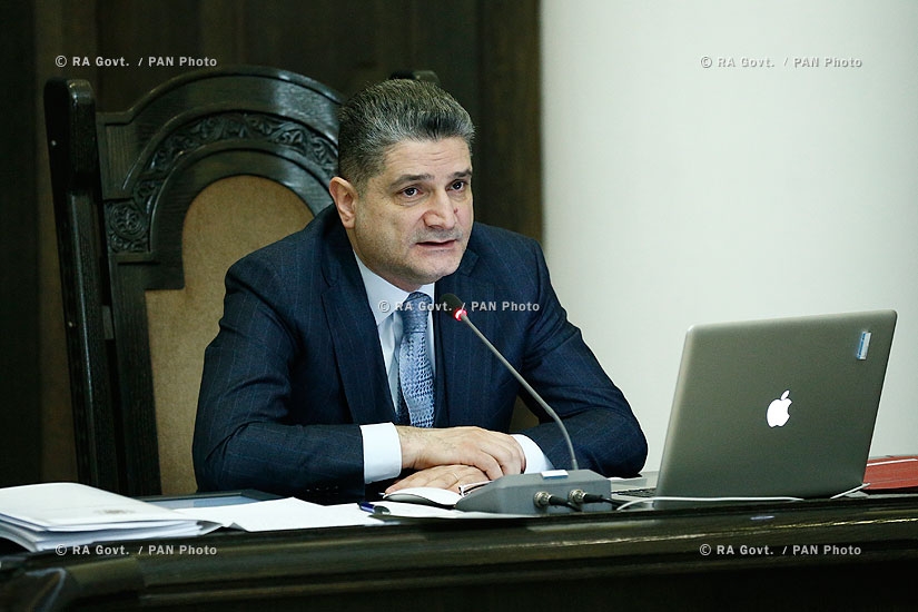 Правительство РА: Заседание Правительства