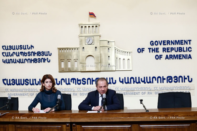 Армении пресс. Министерство экономики Армении.
