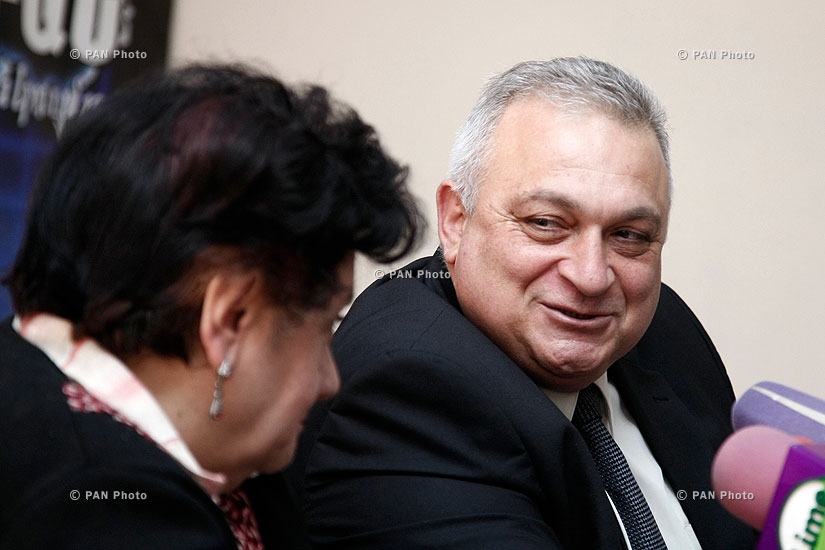 «Սևան-Հրազդան Ջրառ» ՓԲԸ-ի տնօրեն Սամվել Հովհանիսյանի և բնապահպան Կարինե Դանիելյանի մամուլի ասուլիսը