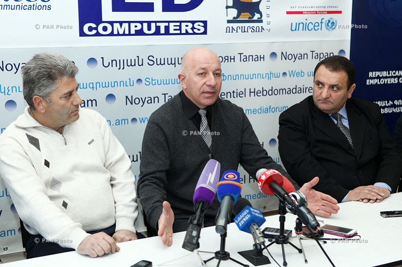  «Մաքսային միության բացասական կողմերը՝ Հայաստանի ավտոներկրողների միության տեսանկյունից» թեմայի շուրջ մամուլի ասուլիս