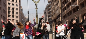 Պարային ֆլեշ-մոբ V-Day-ի և 1 Billion Rising-ի շրջանակներում