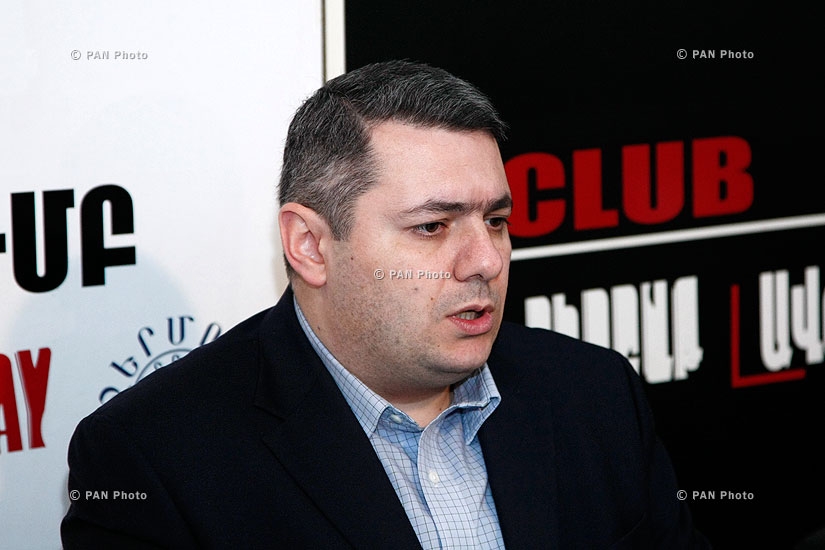 Press conference of Caucasus Institute Deputy Director, politician Sergey Minasyan