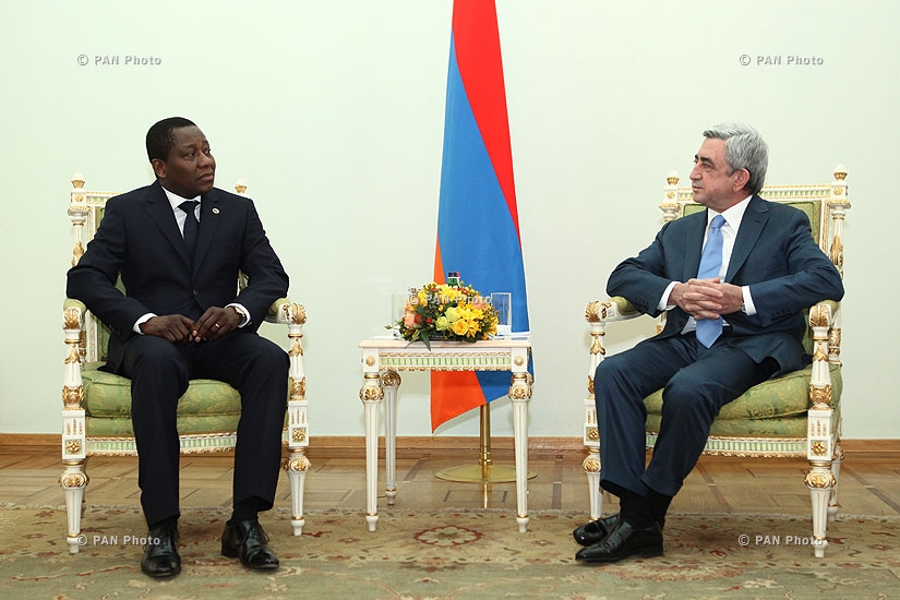 Новоназначенный посол Бенина в РА вручил верительные грамоты президенту Армении Сержу Саркисяну