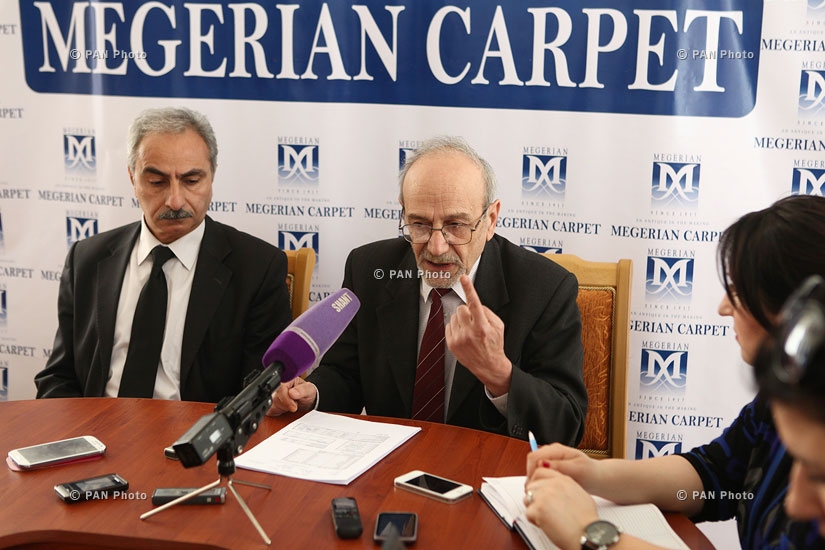 Press conference of Armenian Consumers' Association Chairman Armen Poghosyan and Karen Chilingaryan
