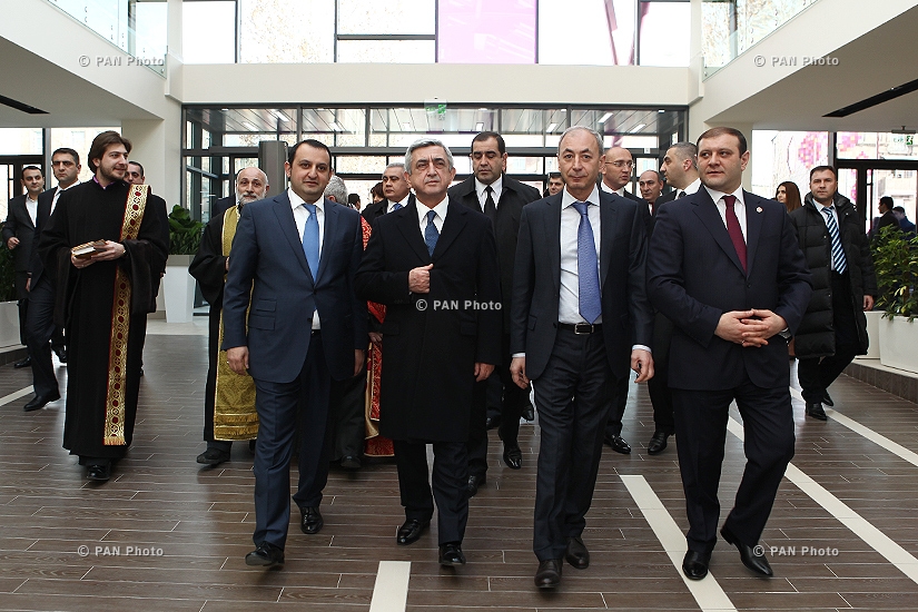 Открытие торгово-развлекательного центра «Ереван мол» 