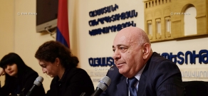 Пресс-конференция о ходe работ, осуществляемых Министерством сельского хозяйства по вступлению Армении в ТС