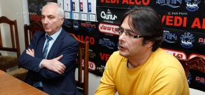 Пресс-конференция Арама Г. Саркисяна и Андриаса Гукасяна
