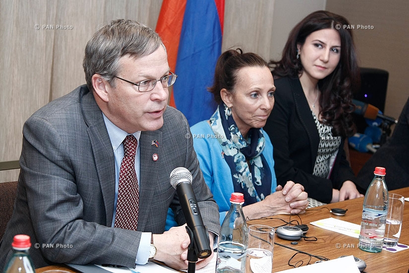 Press conference on activities, carried out by U.S. Embassy in frameworks of  
