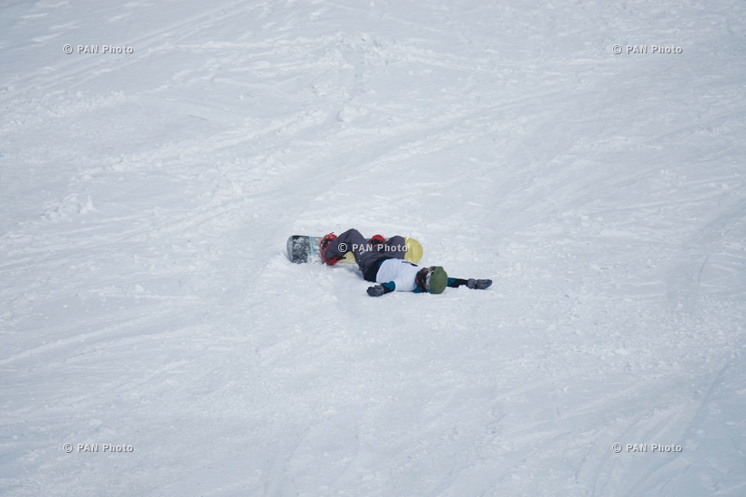 First Pan-Armenian Winter Games: Snowboarding
