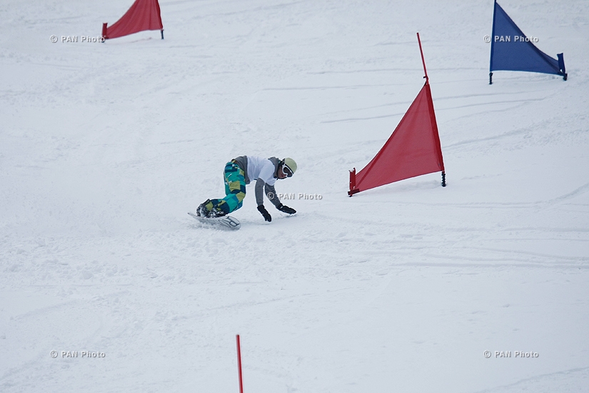 First Pan-Armenian Winter Games: Snowboarding