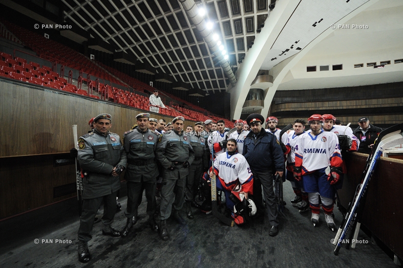 First Pan-Armenian Winter Games: Hockey, Yerevan vs Montreal
