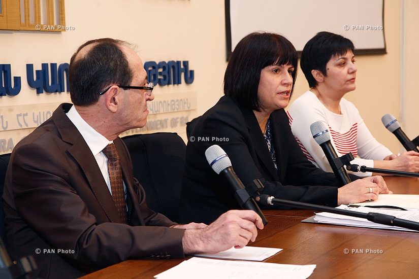 Пресс-конференция Карине Минасян и Шаварша Кочаряна