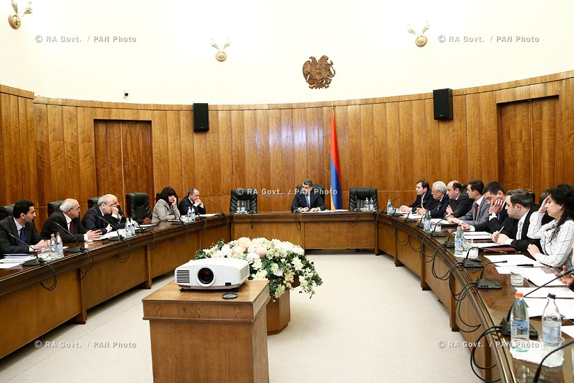 Правительство РА: Заседание совета по развитию малого и среднего предпринимательства