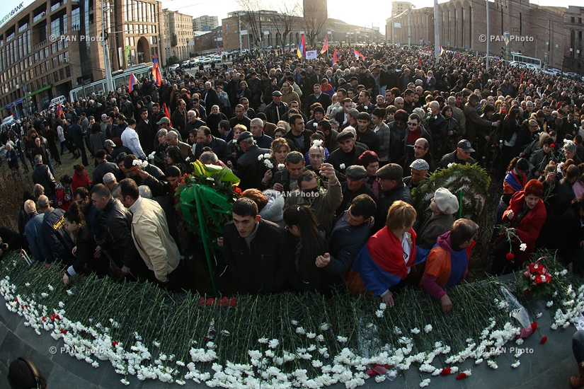 АНК: Митинг в годовщину трагических событий 1-го марта 2008 года