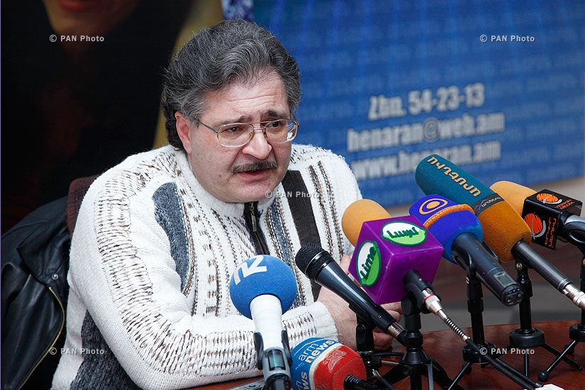 Press conference of political scientist Sergey Shakaryants