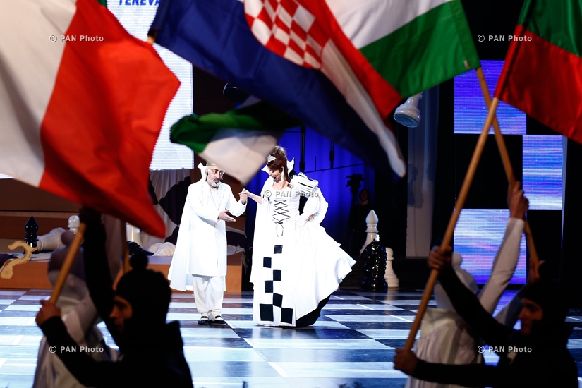 Opening ceremony of the 15th European Individual Chess Championship