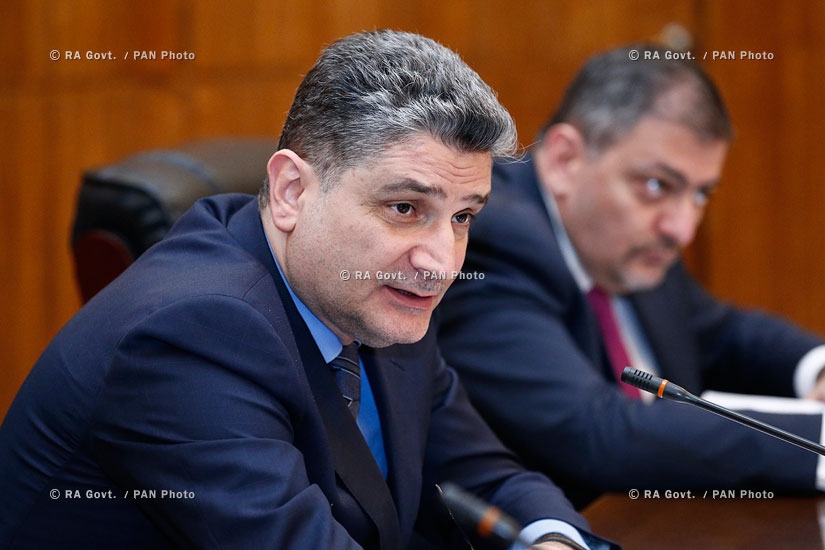 Правительство РА: Заседание Совета попечителей Фонда экономического развития сельских территорий Армении (FREDA)