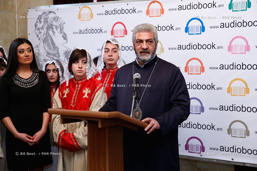 Presentation of largest Armenian audio book library audiobook.am
