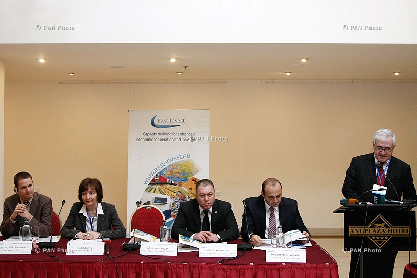 Chamber of Commerce and Industry of Armenia holds an international Investment conference as part of East Invest program