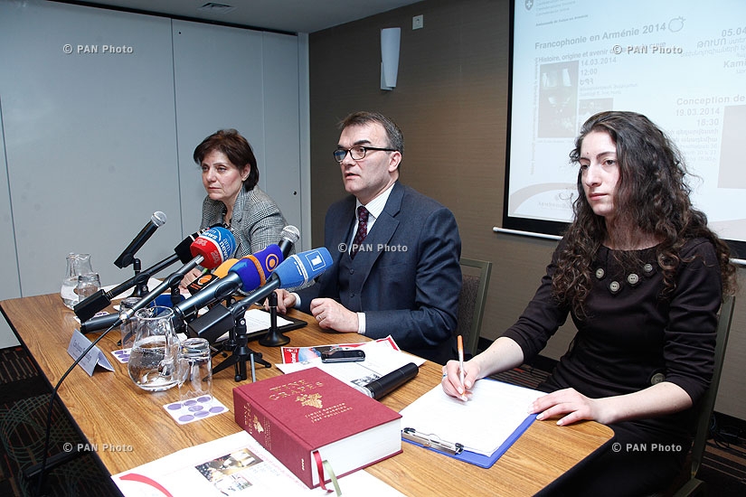 Press conference of Swiss Ambassador to Armenia Lukas Gasser