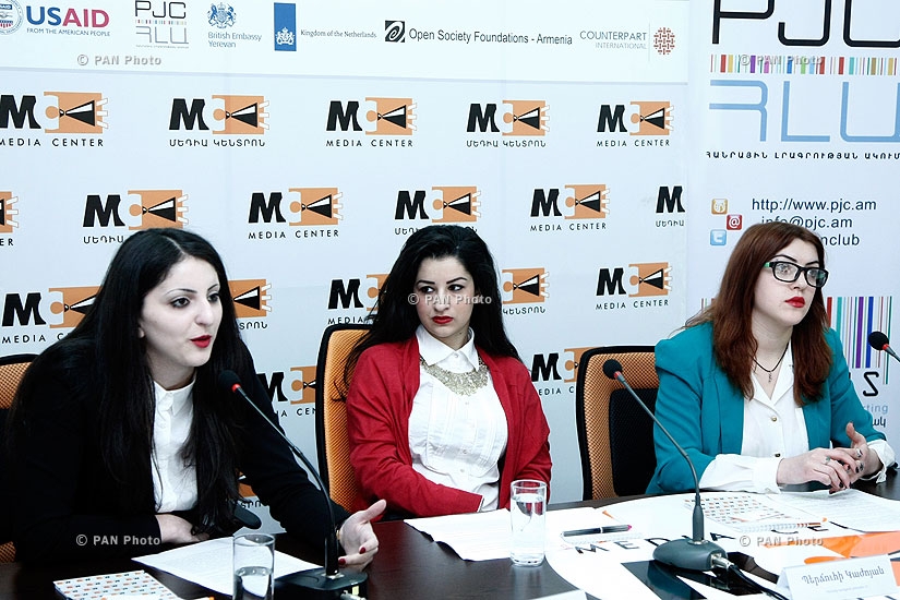 Press conference on International Women’s Day and upcoming march