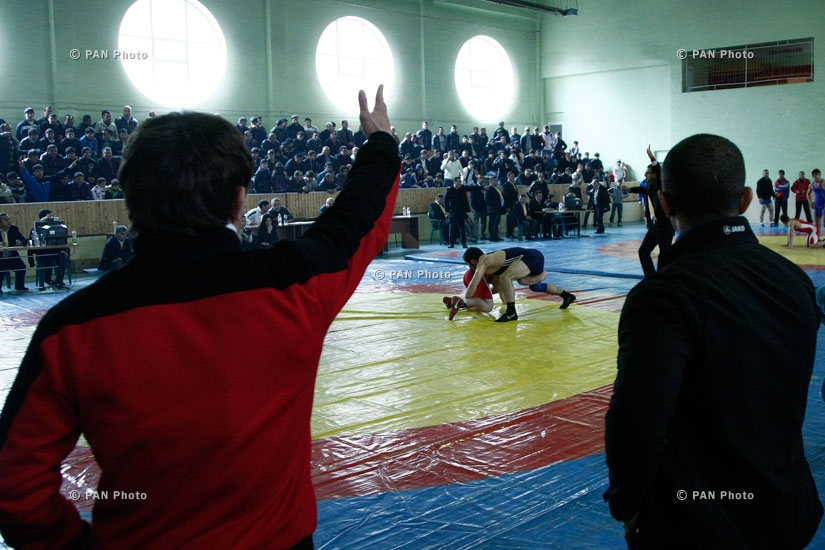 Молодежный чемпионат Армении по вольной борьбе
