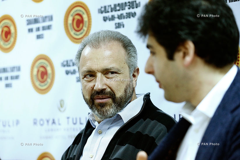 Press conference of conductor Sergey Smbatyan and  Russian violinist Dmitry Sitkovetsky 