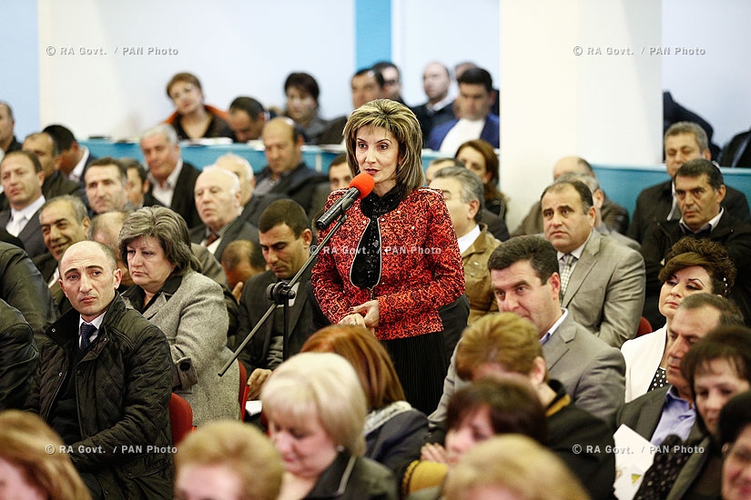 Правительство РА: Расширенное заседание совета Котайкской области