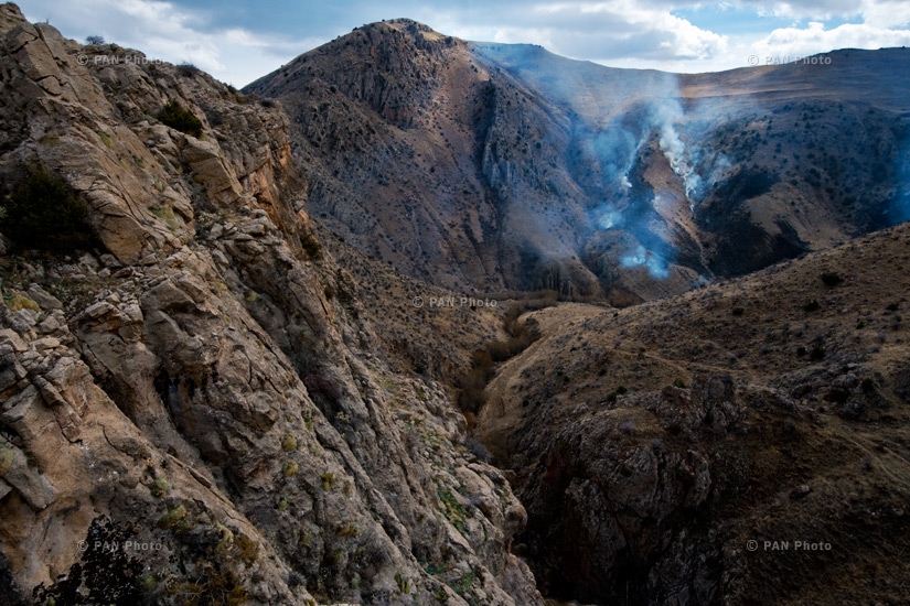 Armenian landscapes: Hell's Gorge, Ararat Province