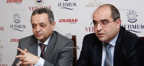 Press conference of Volodya Narimanyan and Mher Mkrtumyan