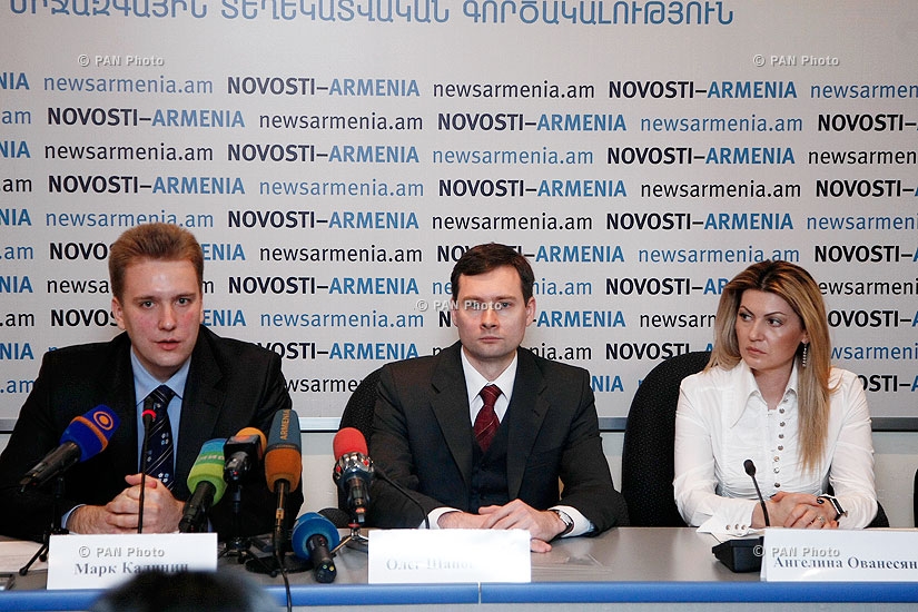 Press conference of First Secretary of Russian Embassy in Armenia Mark Kalinin