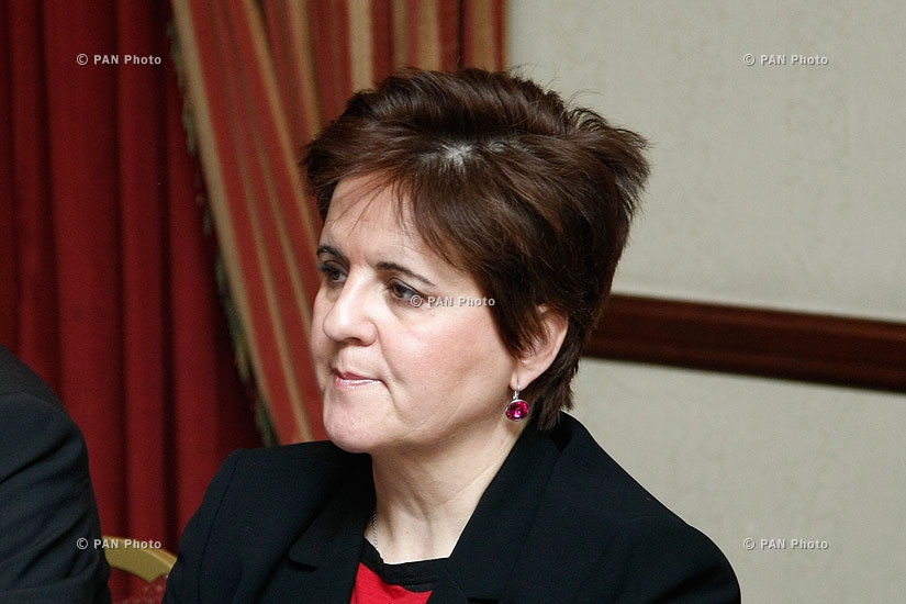 Пресс-конференция представителя МВФ в Армении Терезы Дабан Санчес